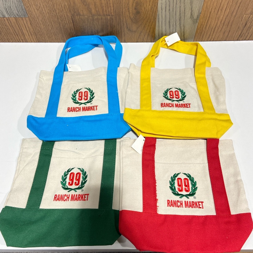 99 Ranch Market Canvas Tote Bags new